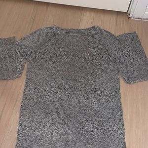 Gray Long Sleeve Shirt